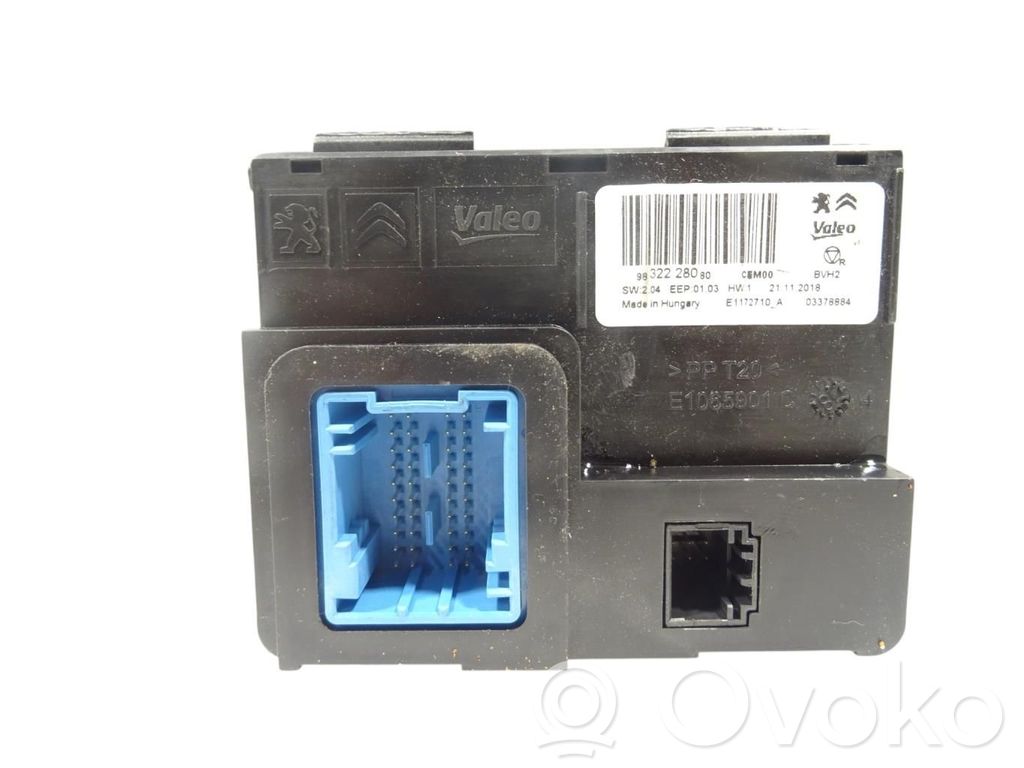 Engine control unit/module   9832228080