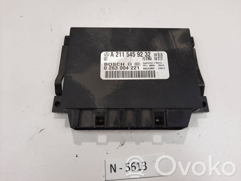 Mercedes-Benz E W211 Other control units/modules 