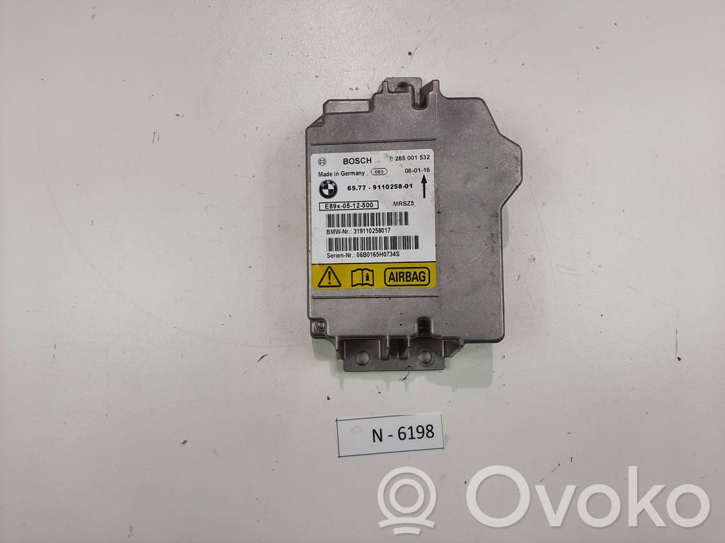 BMW 3 E90 E91 Airbag control unit/module 