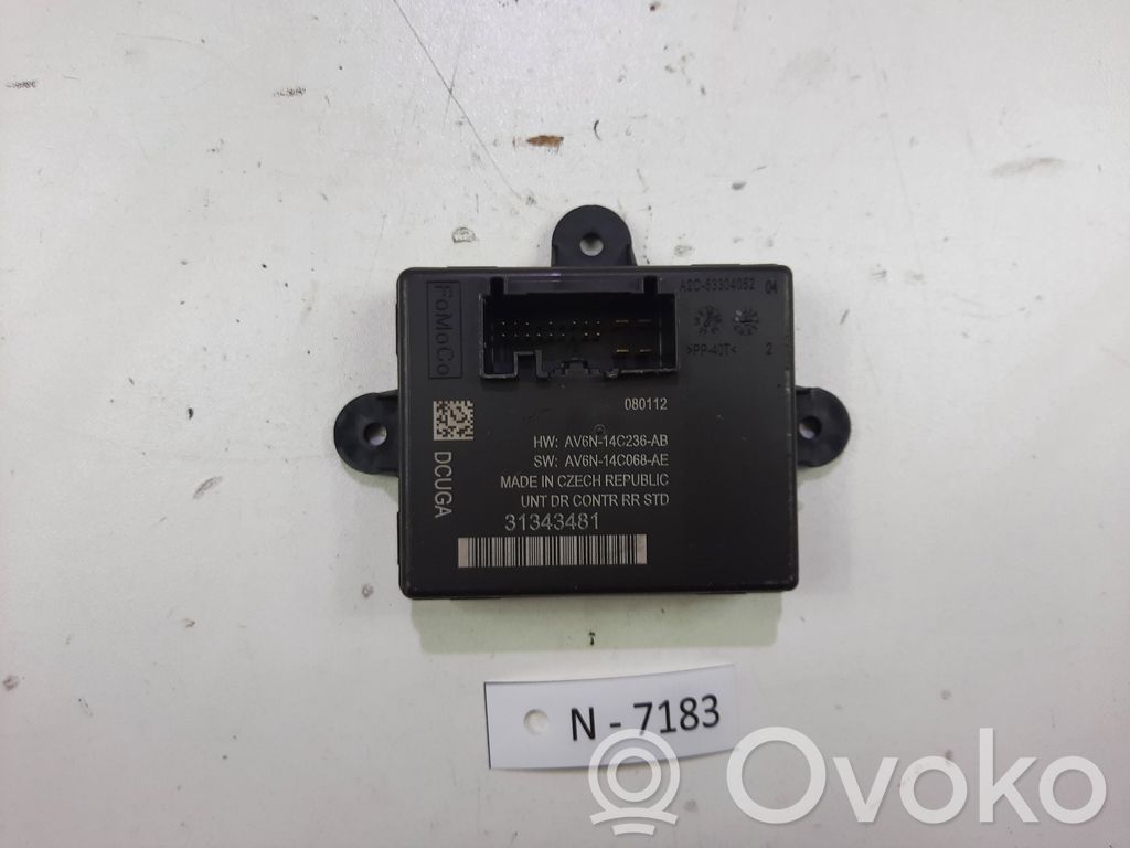 Volvo V60 Door control unit/module 