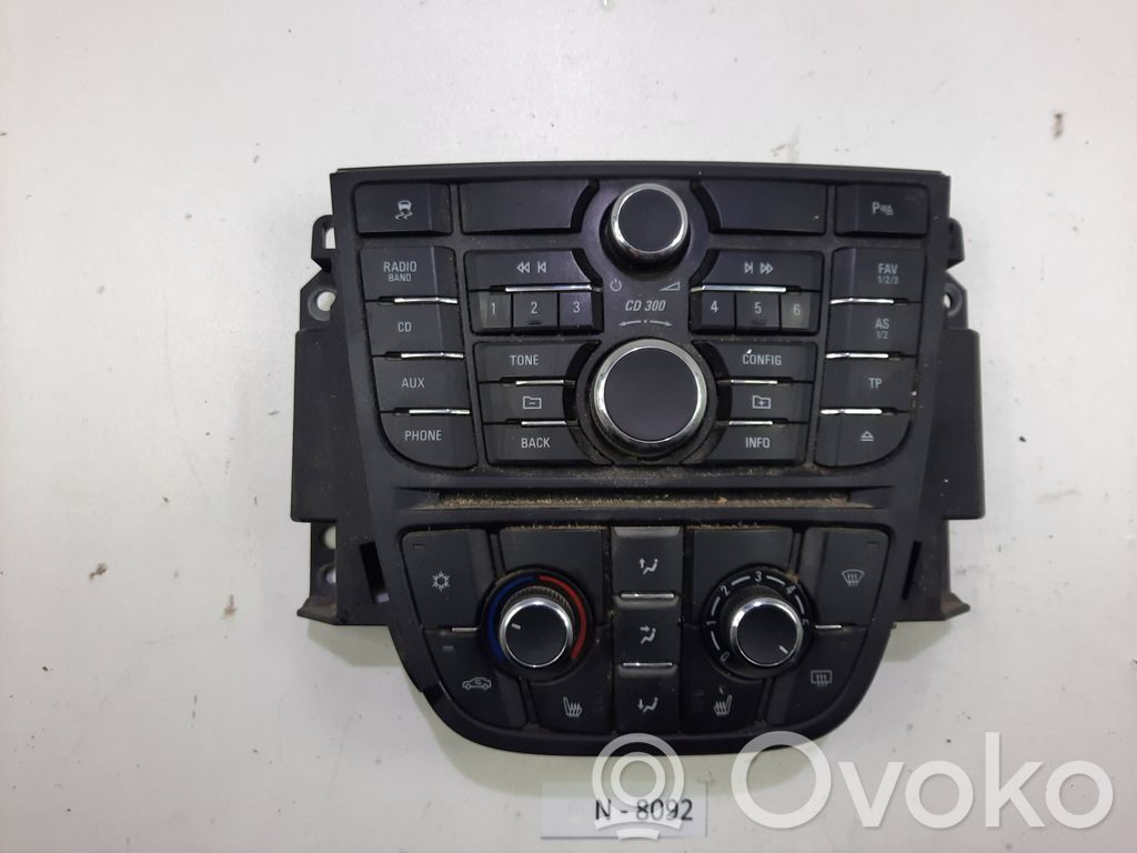 Opel Meriva B Head unit multimedia control 