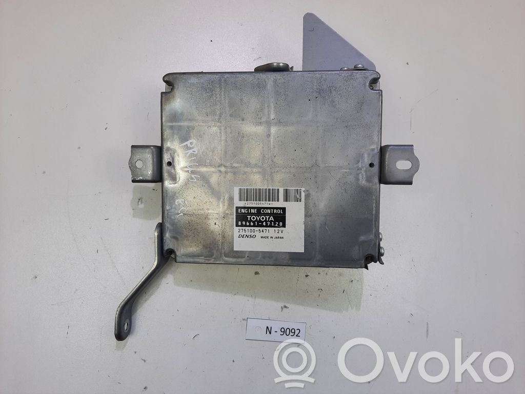 Toyota Prius (XW20) Engine control unit/module 