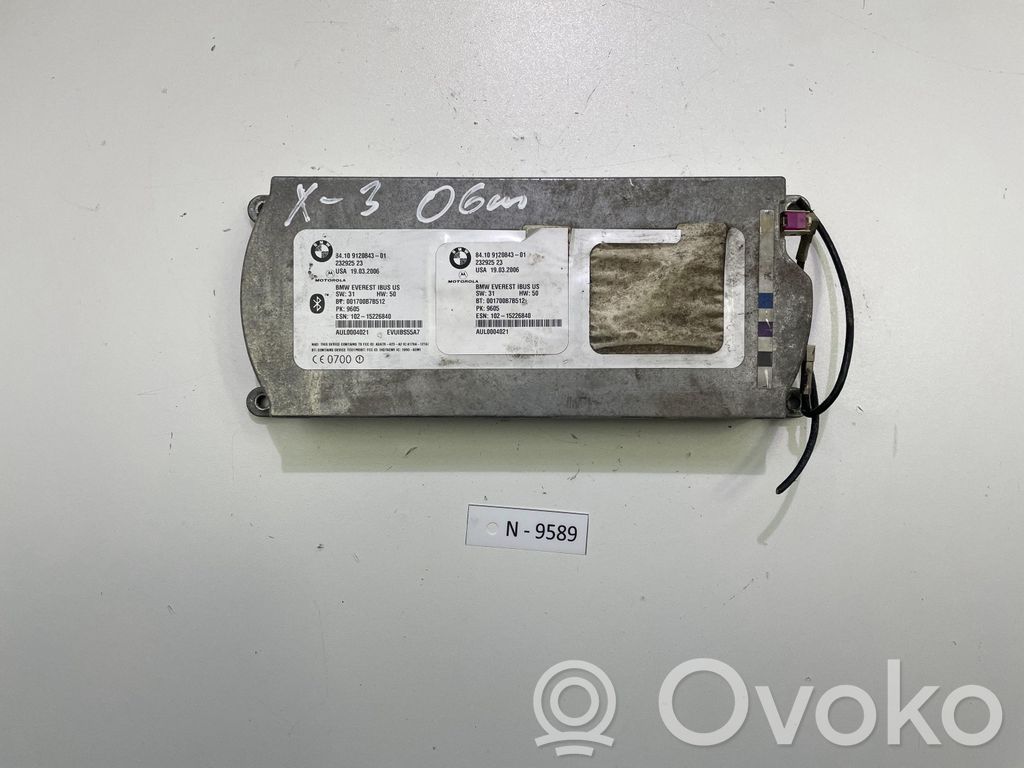 BMW X3 E83 Moduł / Sterownik Bluetooth 