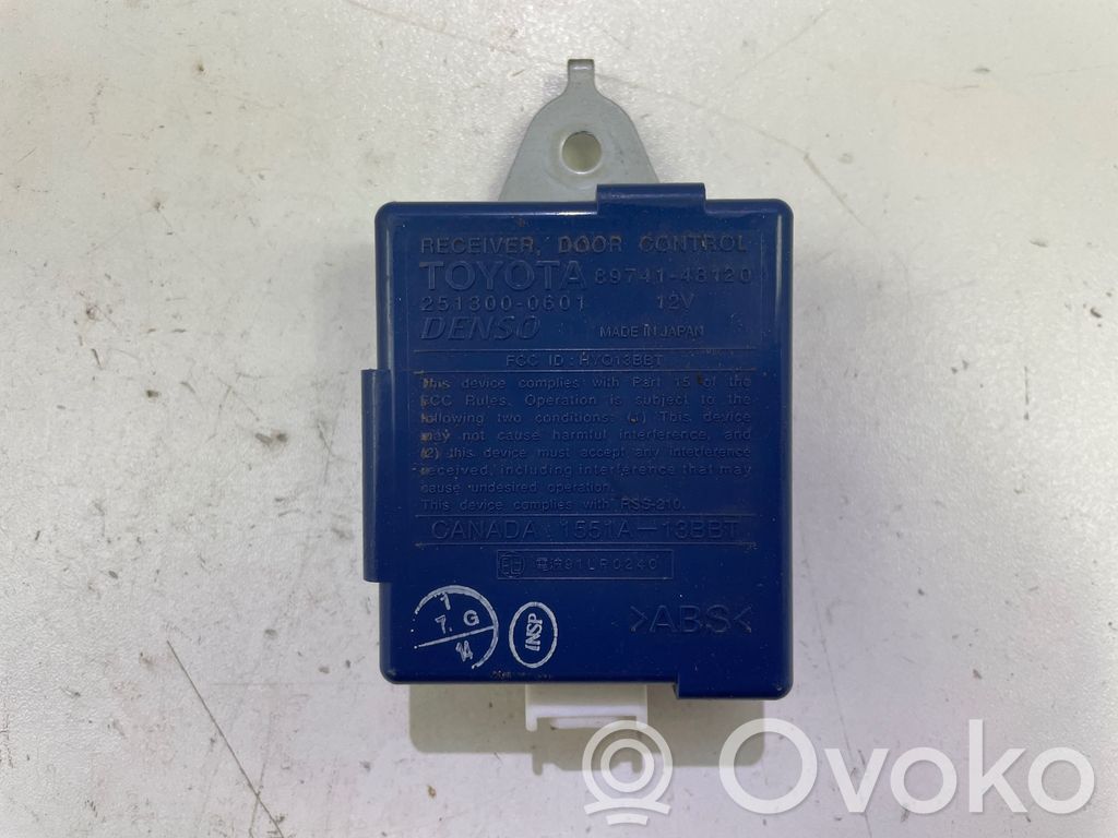 Lexus RX 330 - 350 - 400H Moduł / Sterownik systemu uruchamiania bezkluczykowego 