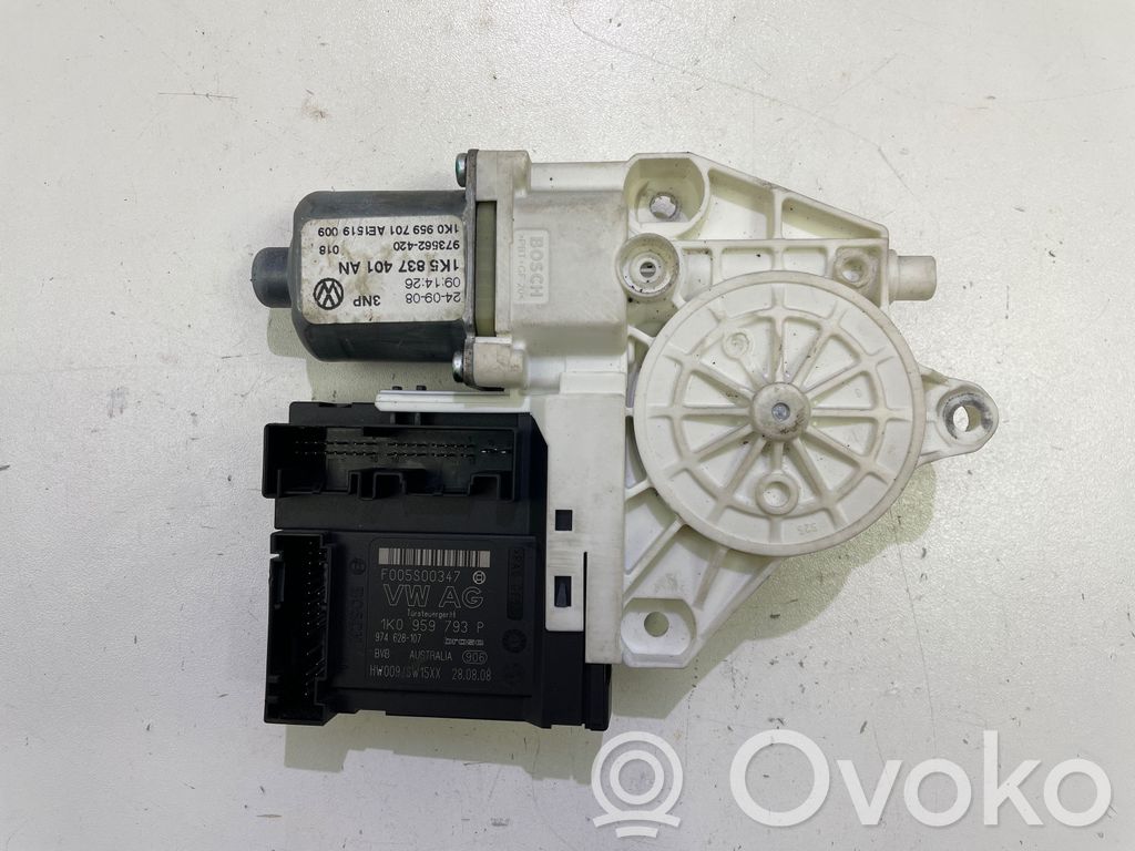 Volkswagen Golf V Silnik regulatora szyby drzwi przednich 