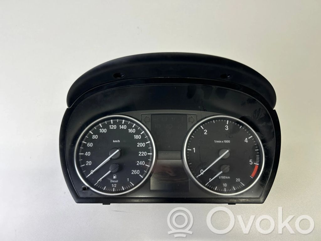 BMW 3 E90 E91 Speedometer (instrument cluster) 
