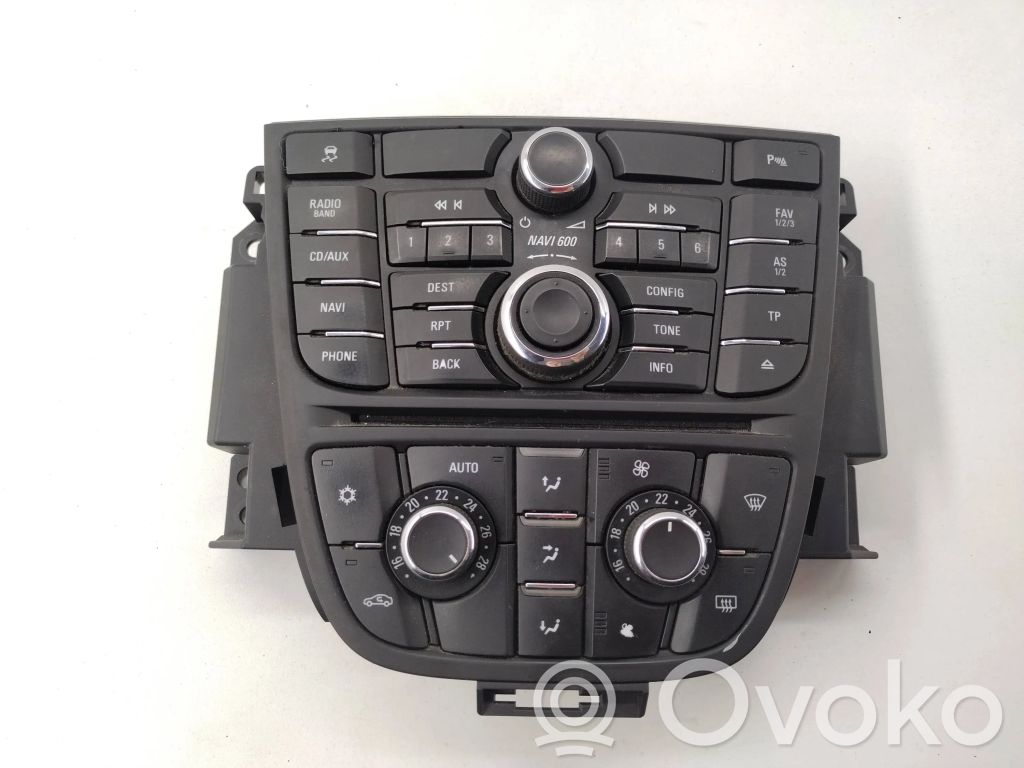 Opel Astra J Head unit multimedia control 