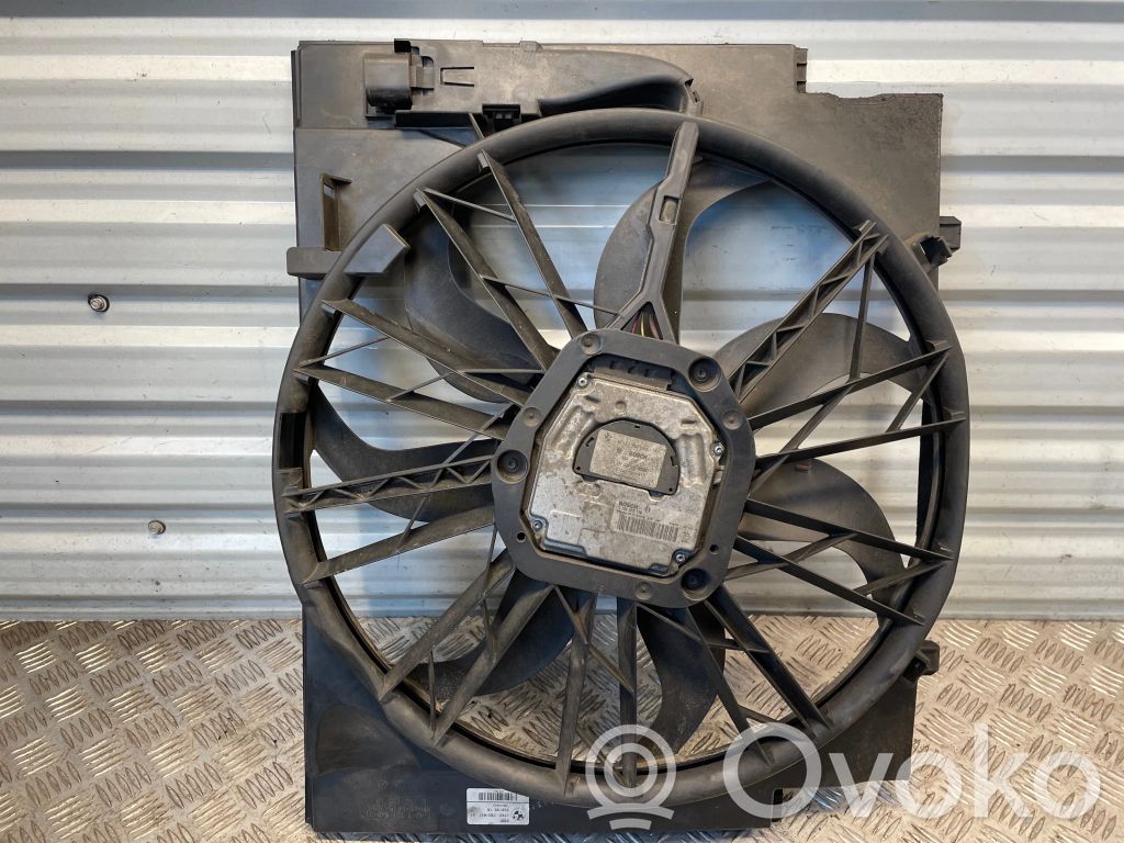 BMW 5 E60 E61 Elektrisks radiatoru ventilators 