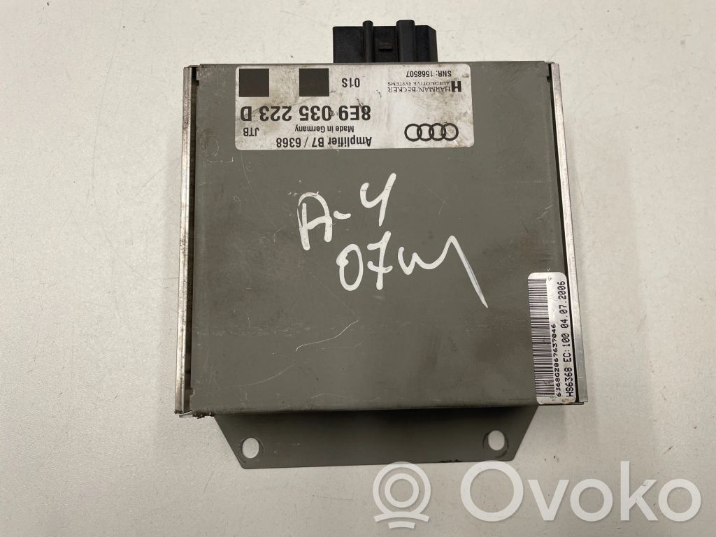Audi A4 S4 B7 8E 8H Amplificator sunet 