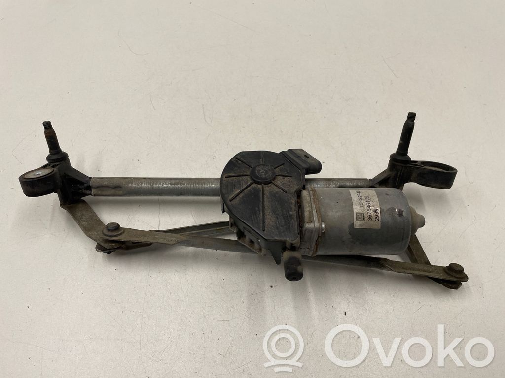 Opel Corsa D Front wiper linkage and motor 
