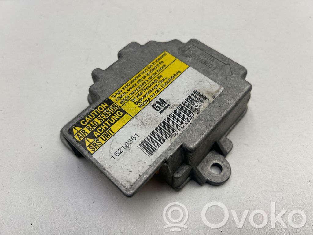 Opel Sintra Airbag control unit/module 