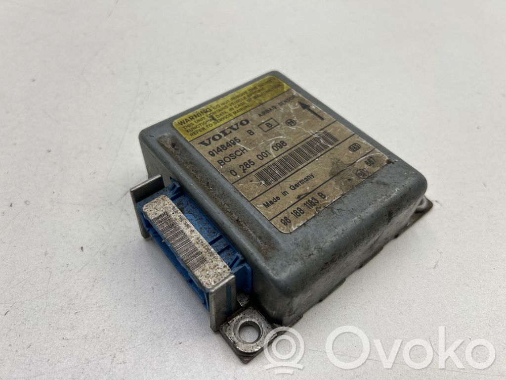 Volvo S40, V40 Airbag control unit/module 