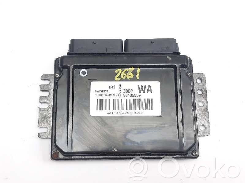 Engine control unit/module   96435559,5WY1E07G,3BOPWA