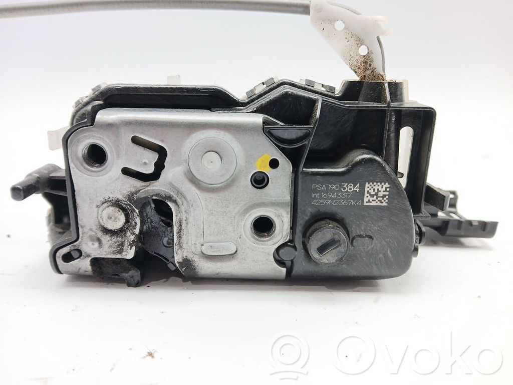 Citroen C4 SpaceTourer Etuoven lukko 