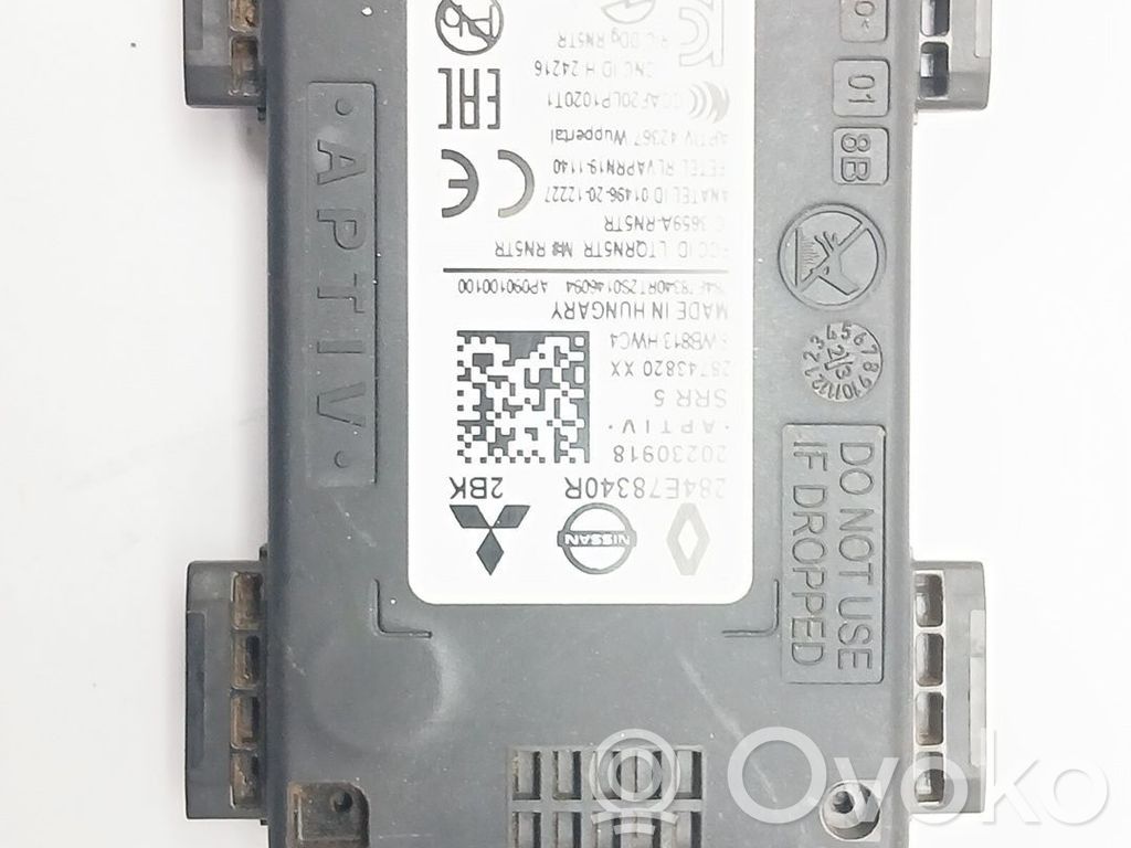 Renault Captur Antena aérea cómodo interior 