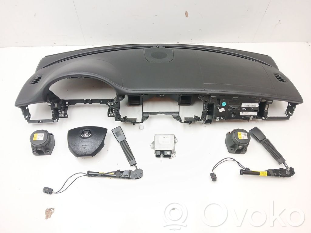 Jaguar XF X250 Poduszki powietrzne Airbag / Komplet 