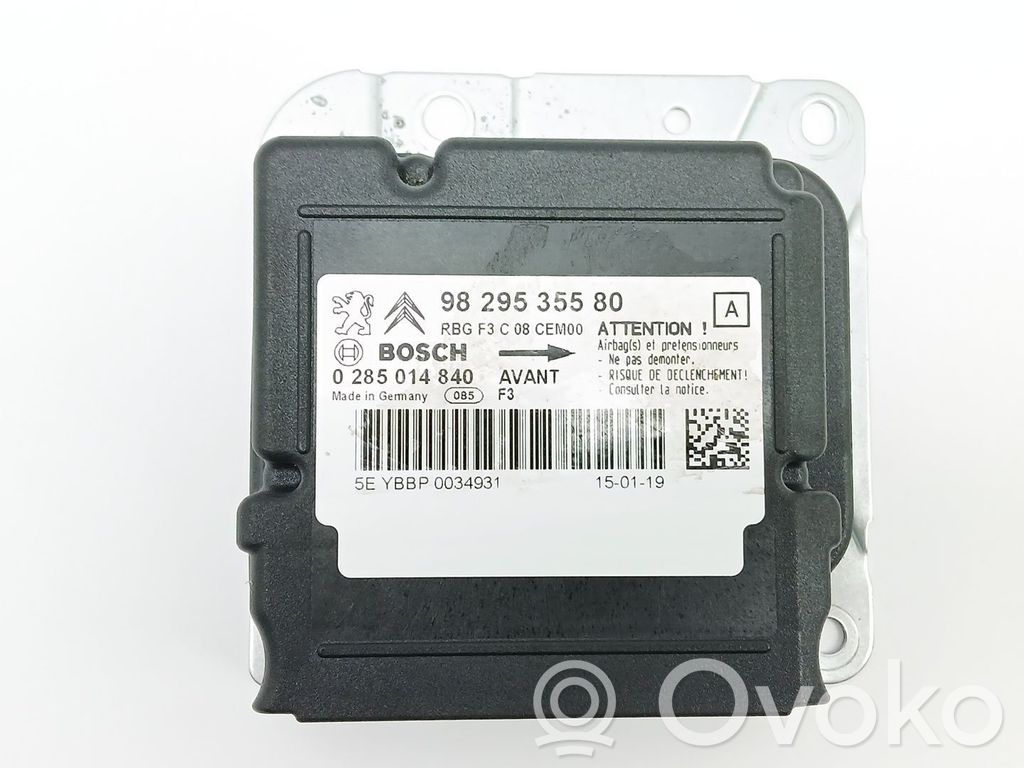 Citroen C4 SpaceTourer Airbag control unit/module 