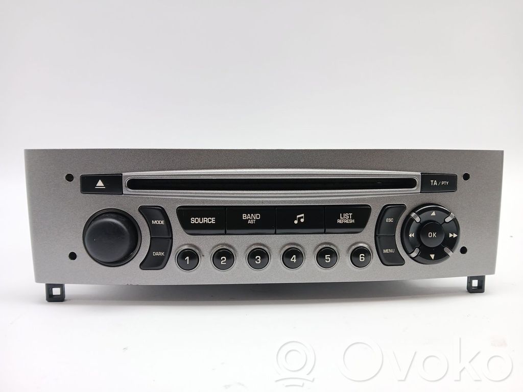 Peugeot 308 Moduł / Sterownik dziku audio HiFi 