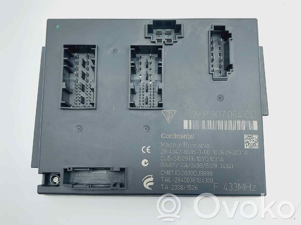 Porsche Panamera (970) Interjero komforto antena 