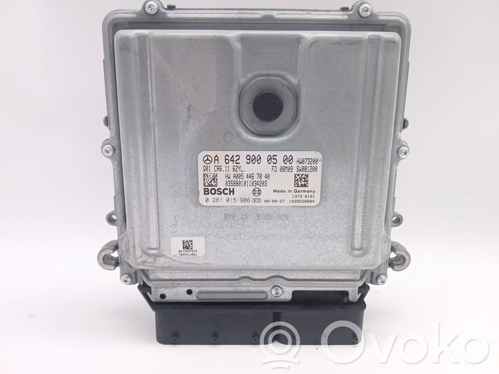 Mercedes-Benz C W204 Engine control unit/module 
