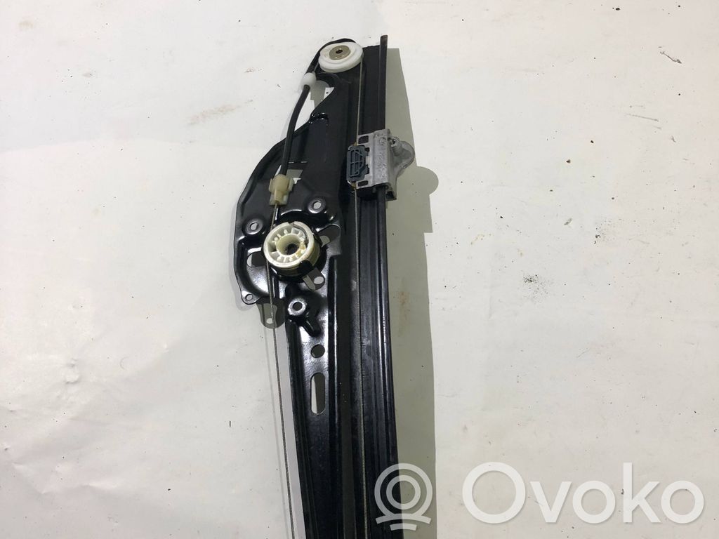 BMW 5 E60 E61 Regulador con motor de la ventanilla de la puerta corredera 