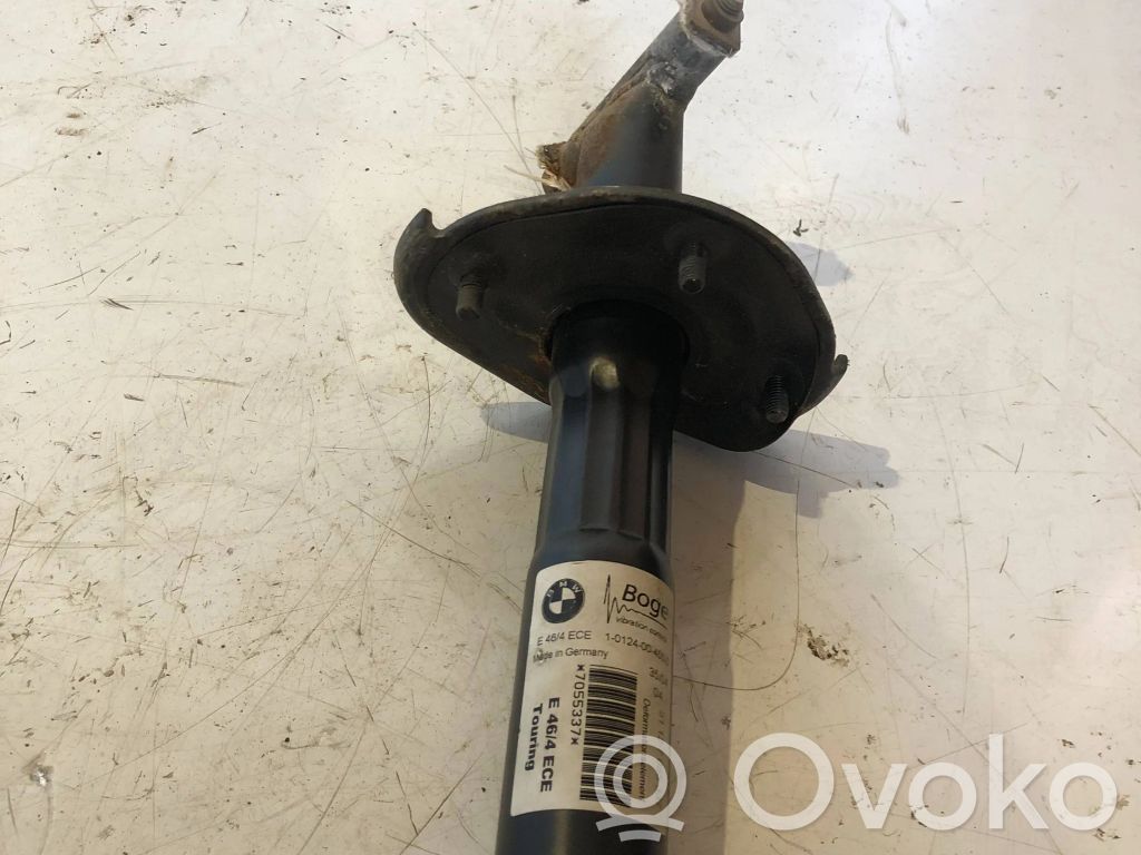 BMW 3 E46 Aizmugurē bampera amortizators 