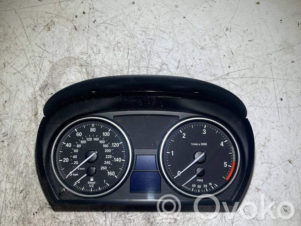 BMW 3 E92 E93 Speedometer (instrument cluster) 