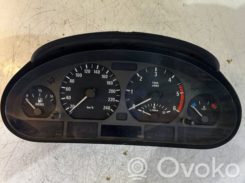 BMW 3 E46 Speedometer (instrument cluster) 