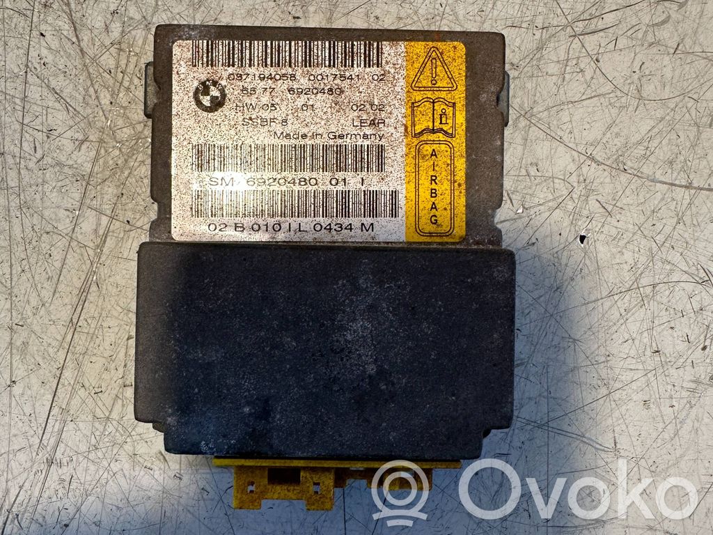 BMW 7 E65 E66 Airbag control unit/module 