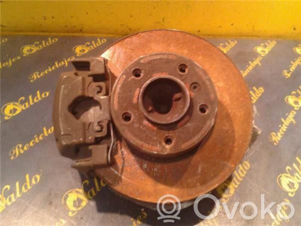 Front wheel hub spindle knuckle