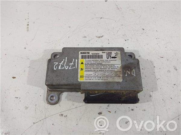Chevrolet Captiva Module de contrôle airbag