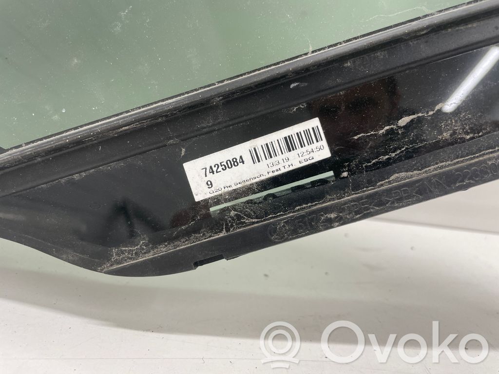 BMW 3 G20 G21 Ventanilla de ventilación de la puerta trasera 