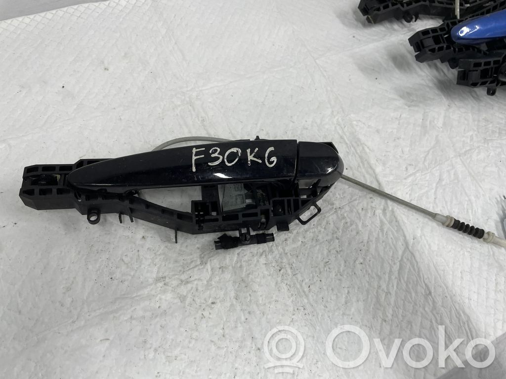 BMW 3 F30 F35 F31 Išorinė atidarymo rankena galinių durų 