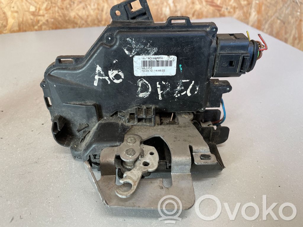 Audi A6 S6 C6 4F Front door lock 
