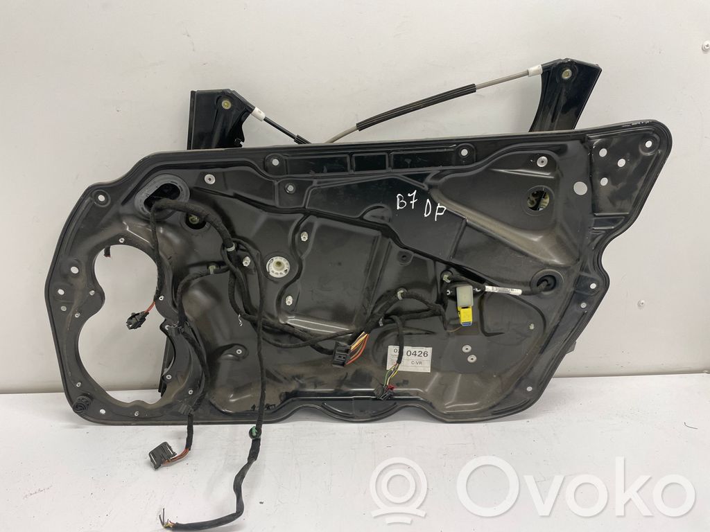 Volkswagen PASSAT B7 Mechanizm podnoszenia szyby przedniej bez silnika 