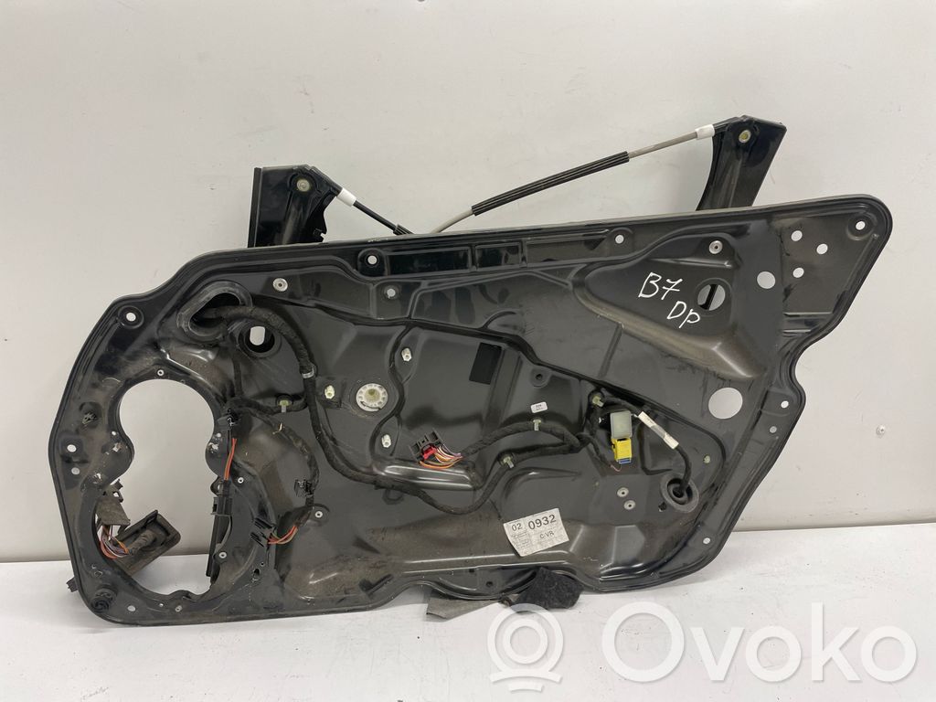 Volkswagen PASSAT B7 Mechanizm podnoszenia szyby przedniej bez silnika 