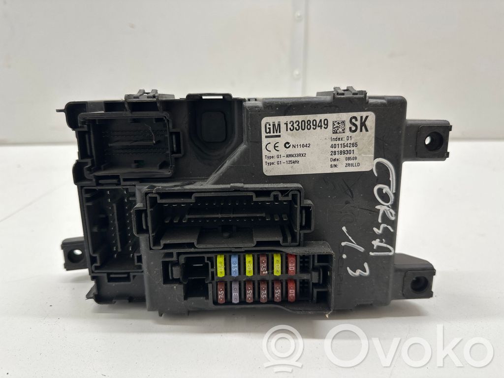 Opel Corsa D Fuse module 