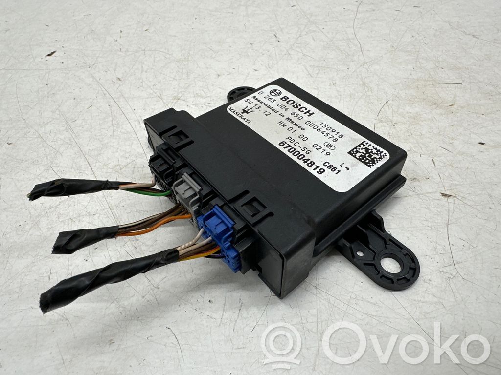 Maserati Ghibli Parking PDC control unit/module 