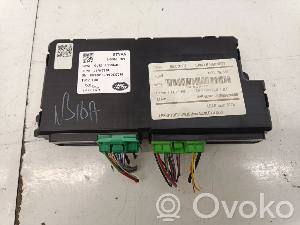Land Rover Range Rover Sport L494 Seat control module 