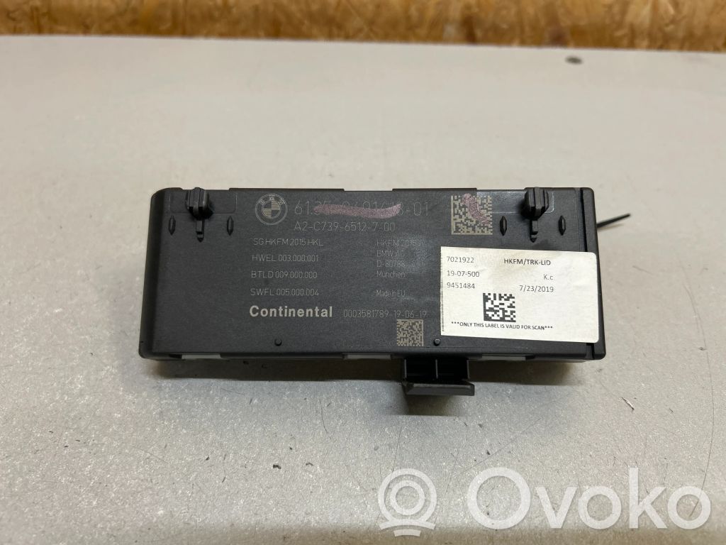 BMW X4 G02 Tailgate/trunk control unit/module 