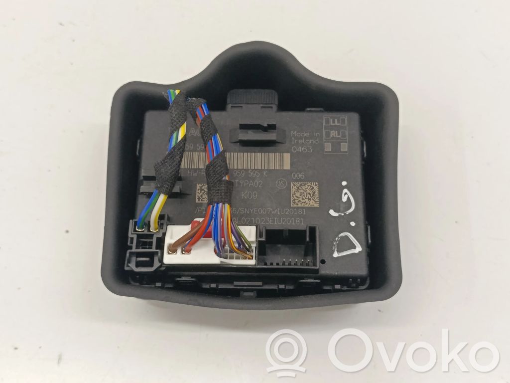 Audi A6 S6 C8 4K Unité de commande module de porte 
