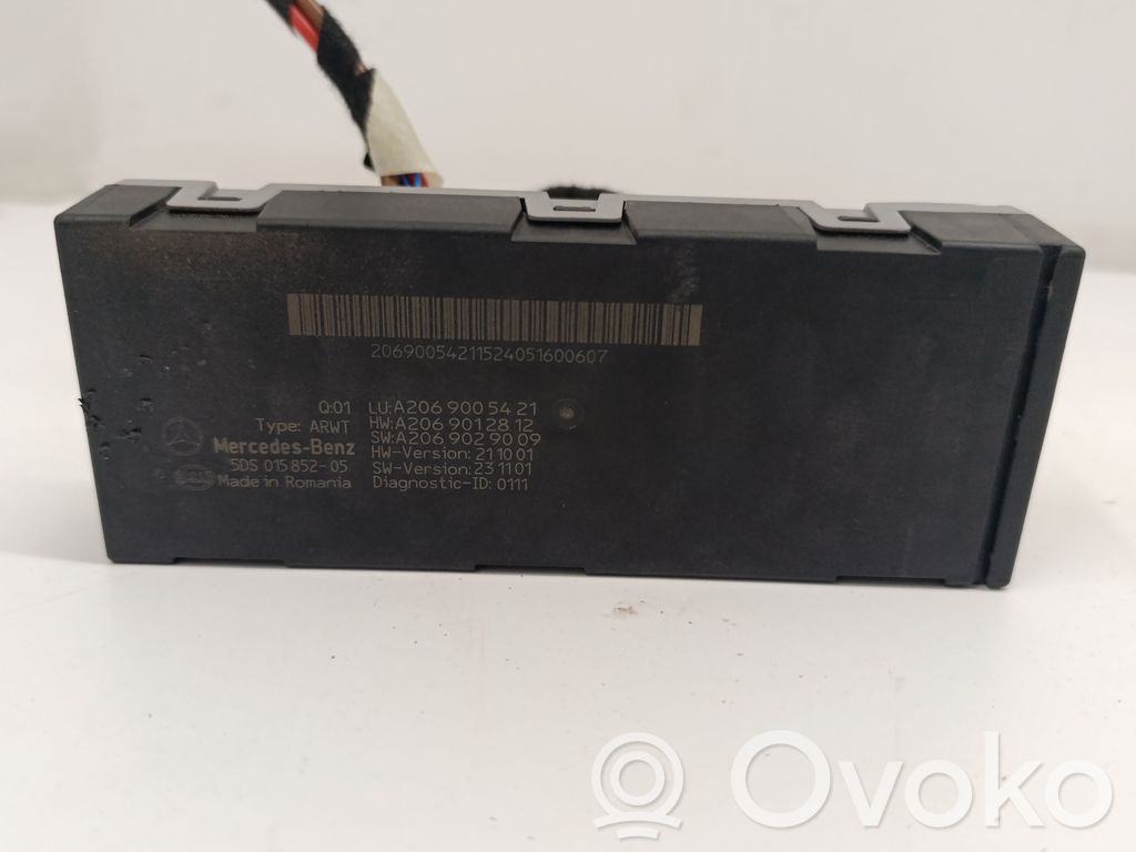 Sterownik / Moduł elektrycznej klapy tylnej / bagażnika   A2069005421
