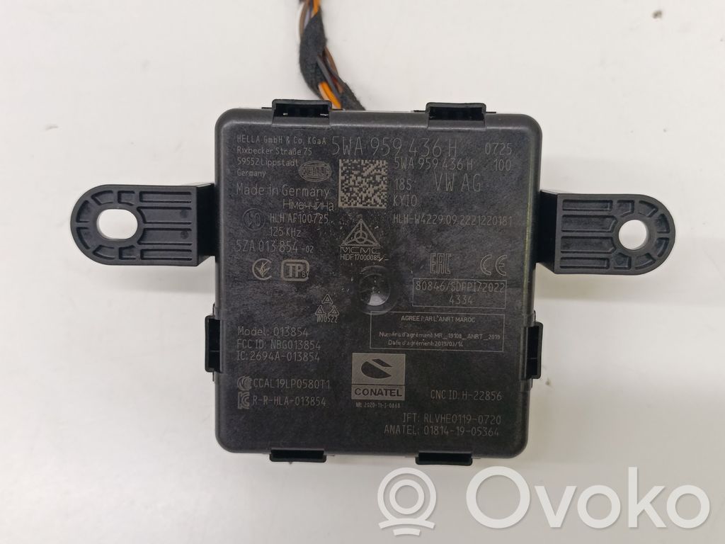 Audi Q4 Sportback e-tron Keyless (KESSY) go control unit/module 