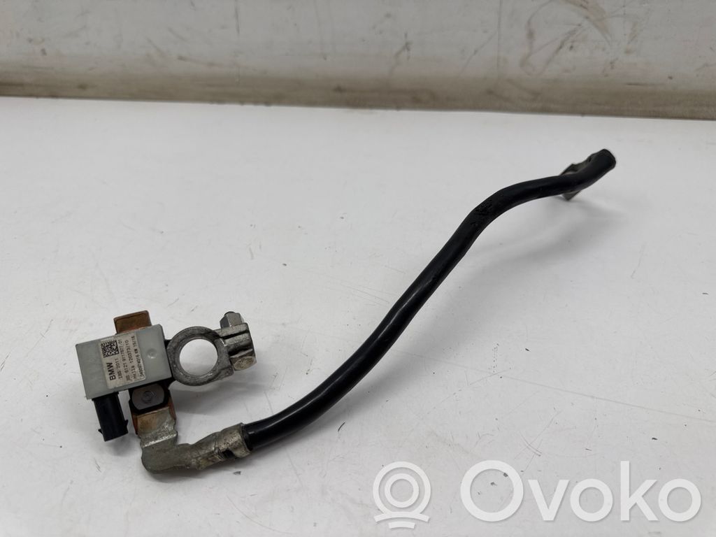 BMW 3 F30 F35 F31 Câble négatif masse batterie
