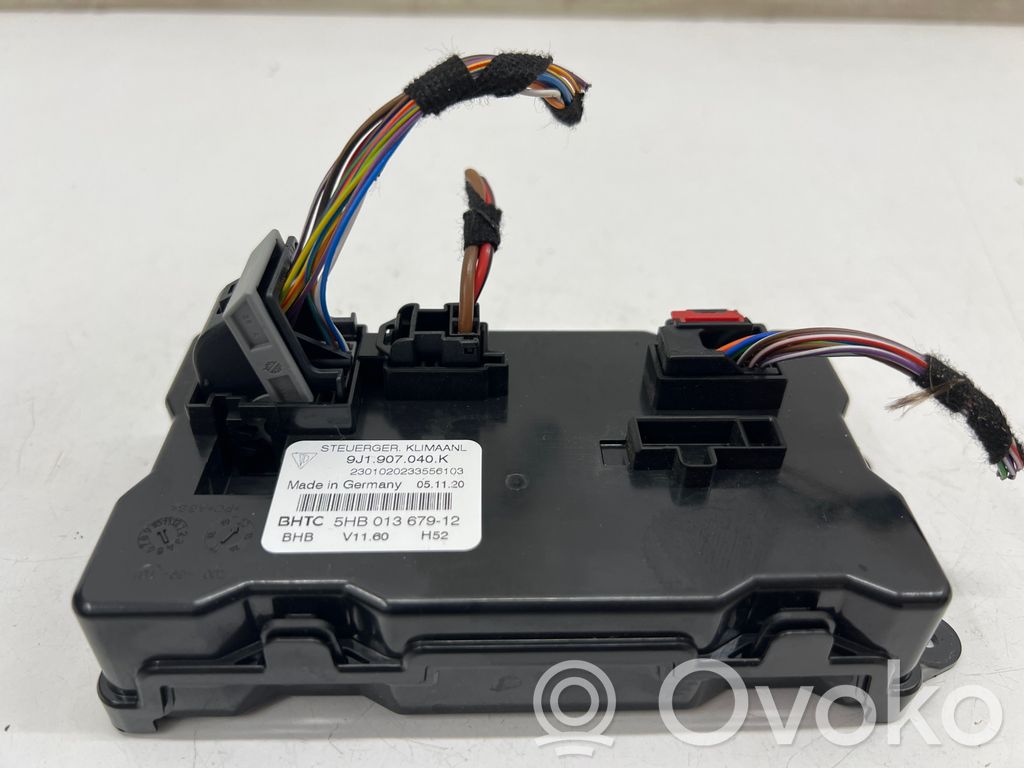 Porsche Taycan 9J1 Centralina/modulo climatizzatore