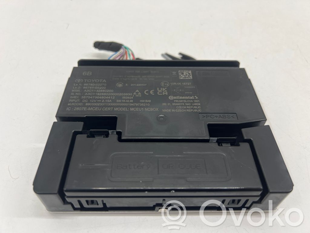 Toyota C-HR II Other control units/modules 