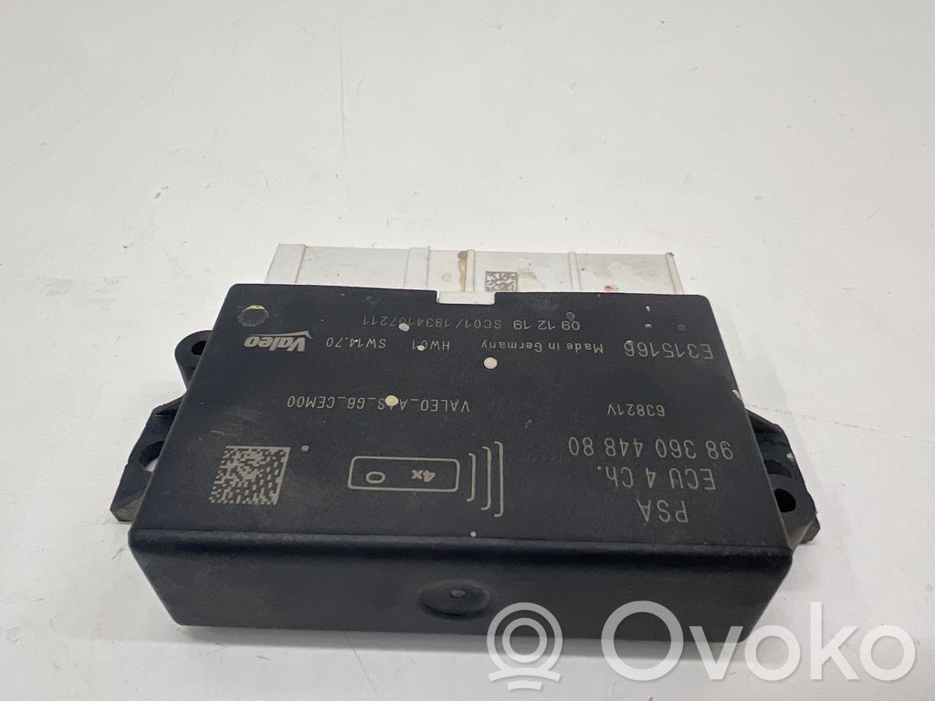 Citroen Berlingo Parking PDC control unit/module 