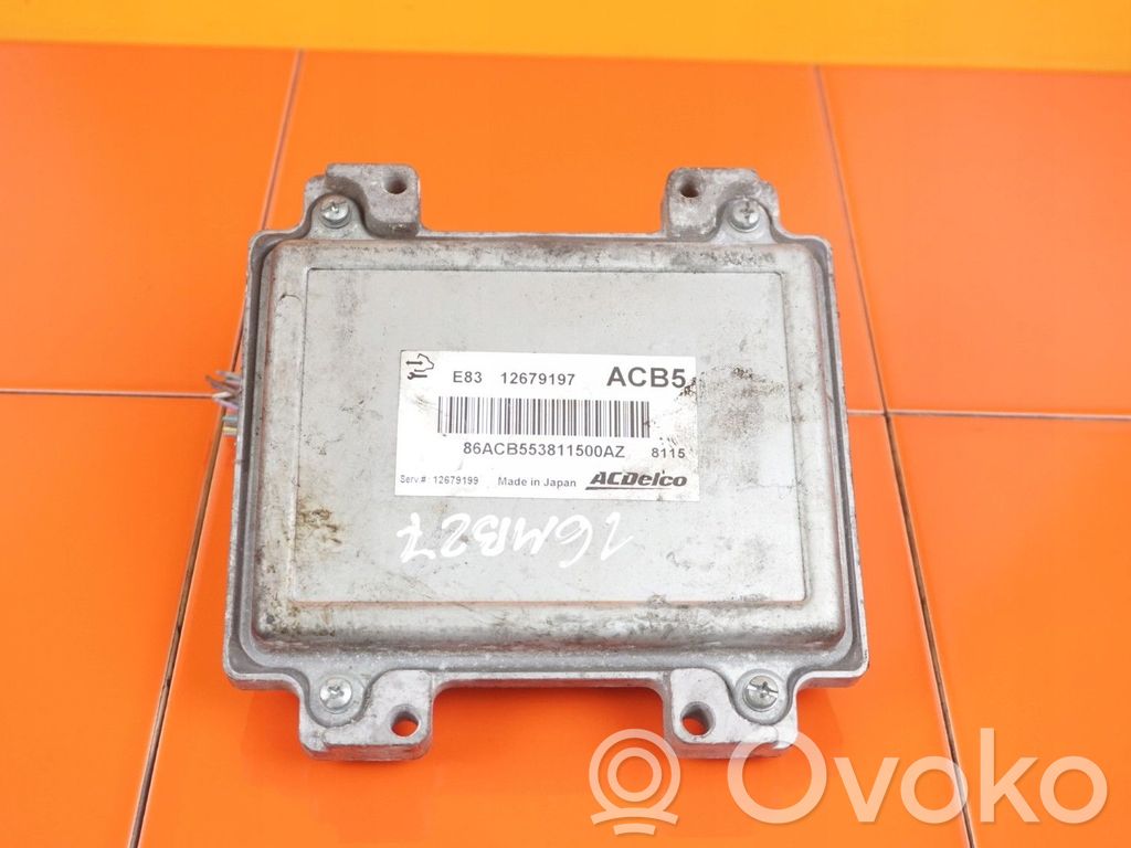 Opel Corsa E Engine control unit/module 