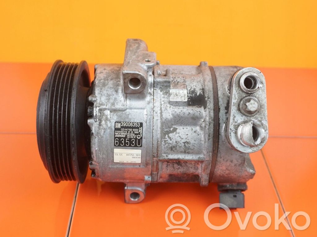 Opel Corsa E Air conditioning (A/C) compressor (pump) 