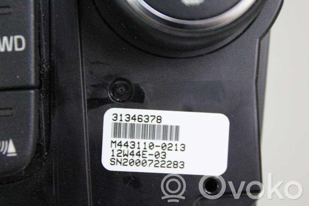 Volvo V60 Multifunctional control switch/knob 
